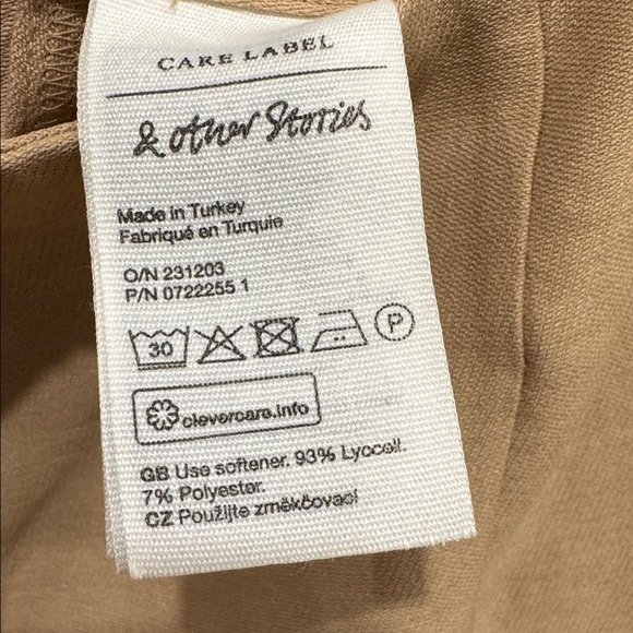 & Other Stories Beige Trousers (NEW) - Picture 3 of 5